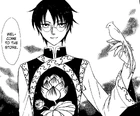 Watanuki's appearance in Drug and Drop