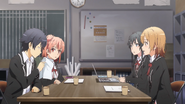 S3 EP3 Hachiman Yukino Yui Iroha 2