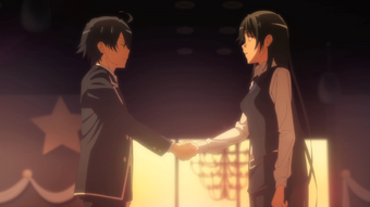 Featured image of post Hachiman Hikigaya Girlfriend Miura clearly has no feelings for hachiman neither does miura