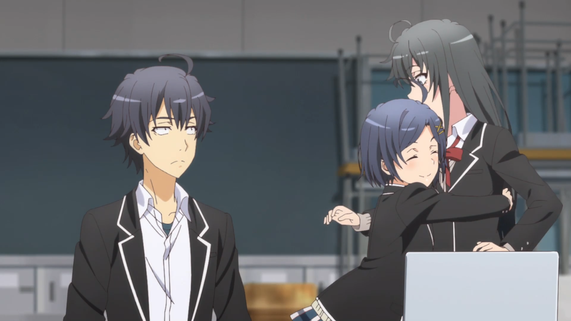  Oregairu Yukino Yukinoshita Funny Face with Friends