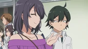 Haruno and Hachiman