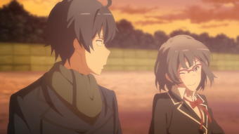 Hachiman Hikigaya Relationships Oregairu Wiki Fandom As hachiman hikigaya (my romantic comedy snafu s3). hachiman hikigaya relationships