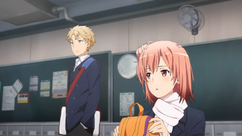 Featured image of post Oregairu Yui Rejected She was formally introduced in episode 13 of season 2 where she brings tea for both hachiman and yukino who came