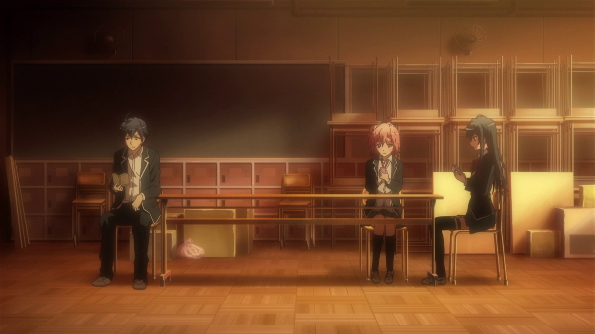 What's the message at the end of Oregairu, Season 2? What's the