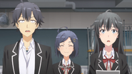 S3 EP12 Hachiman Yukino Komachi 3