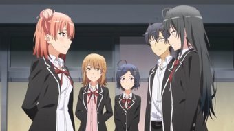 Featured image of post Oregairu Yukino And Hachiman Date Haruno hangs out with many different people