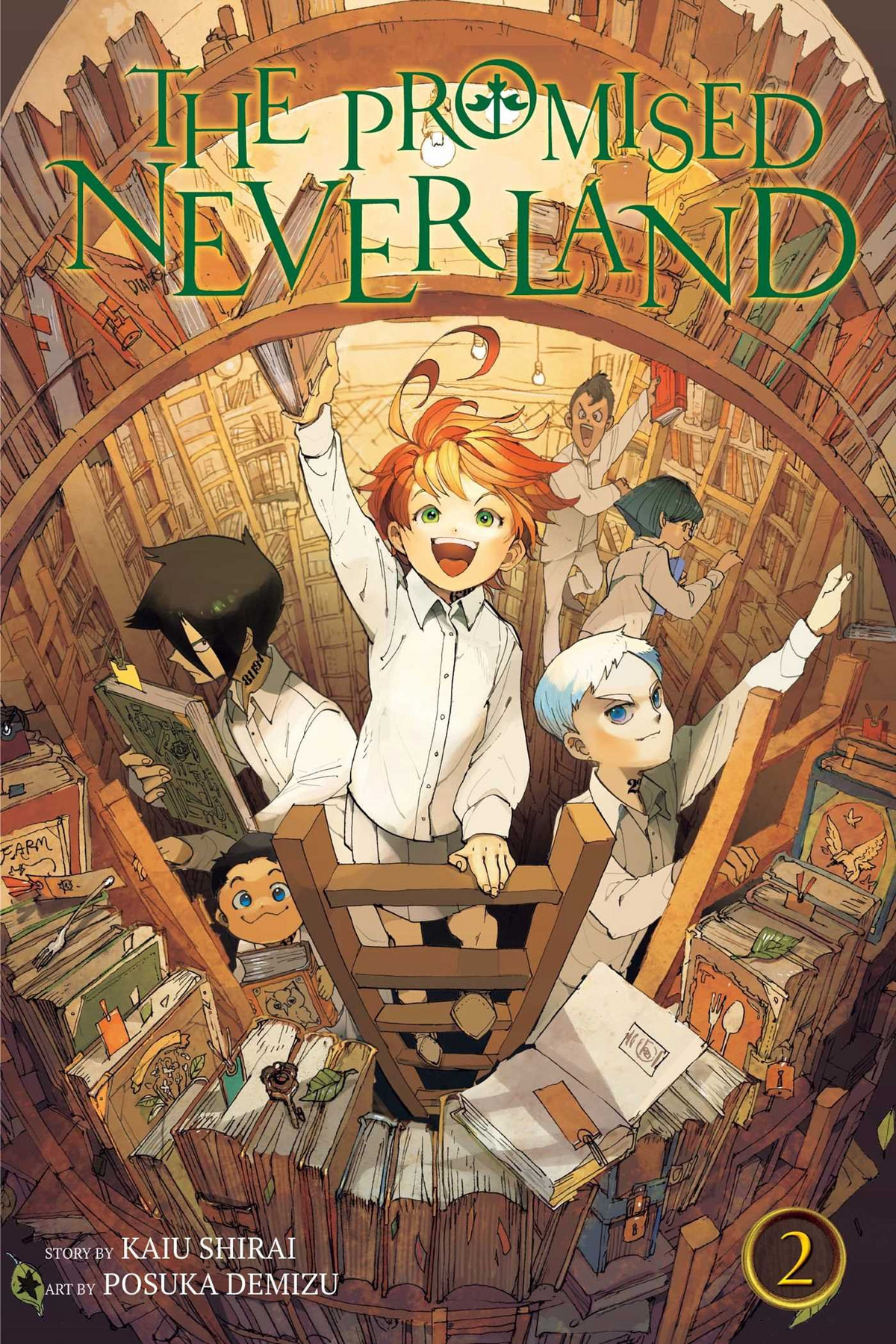 Download The Promised Neverland Characters in a Forest