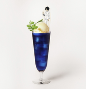 Ray's Blueberry & Cassis Soda Float