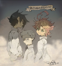 Norman, anime the promised neverland  Art Board Print for Sale by The  fandom