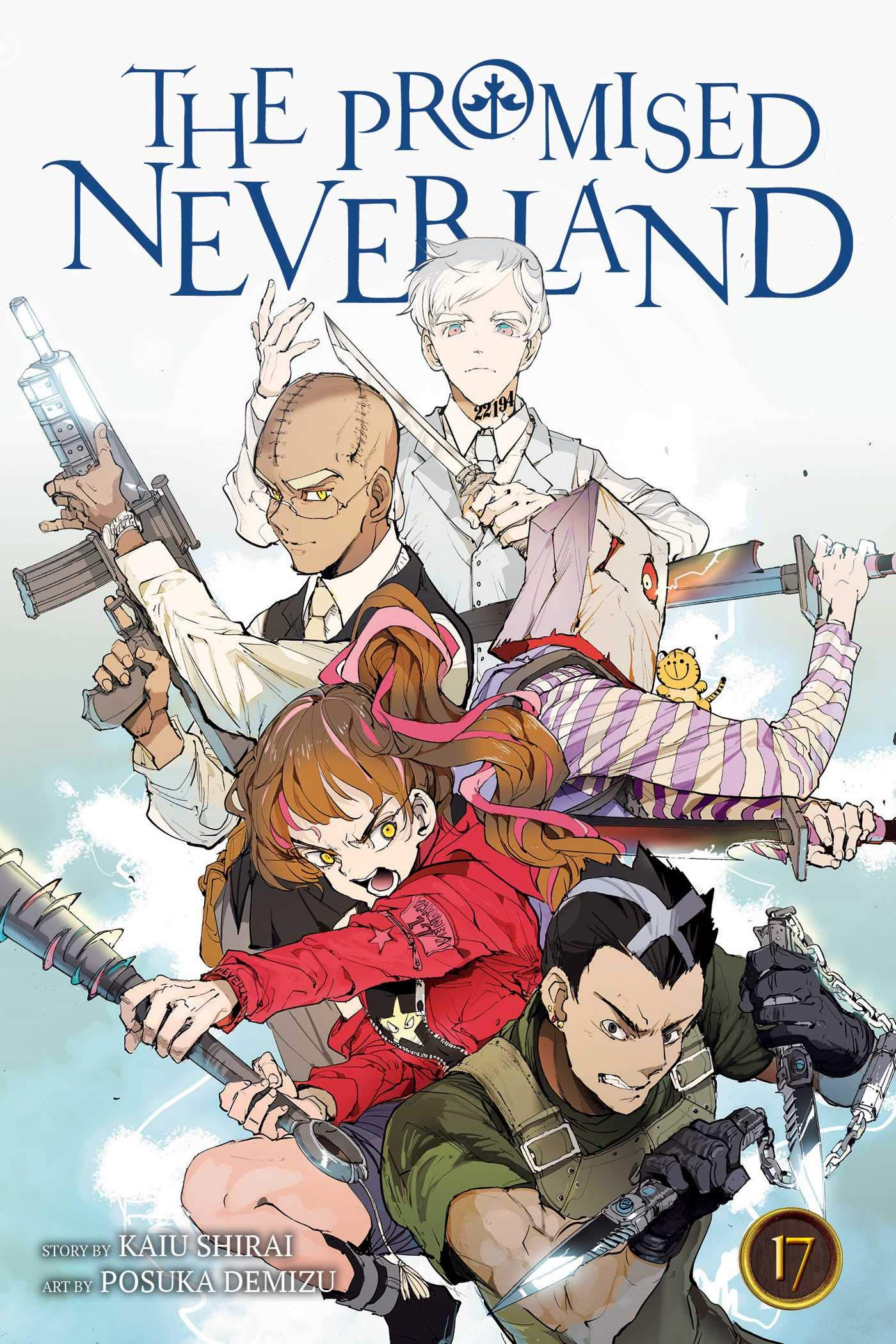 The Promised Neverland on X: Oyakusoku no Neverland volume cover