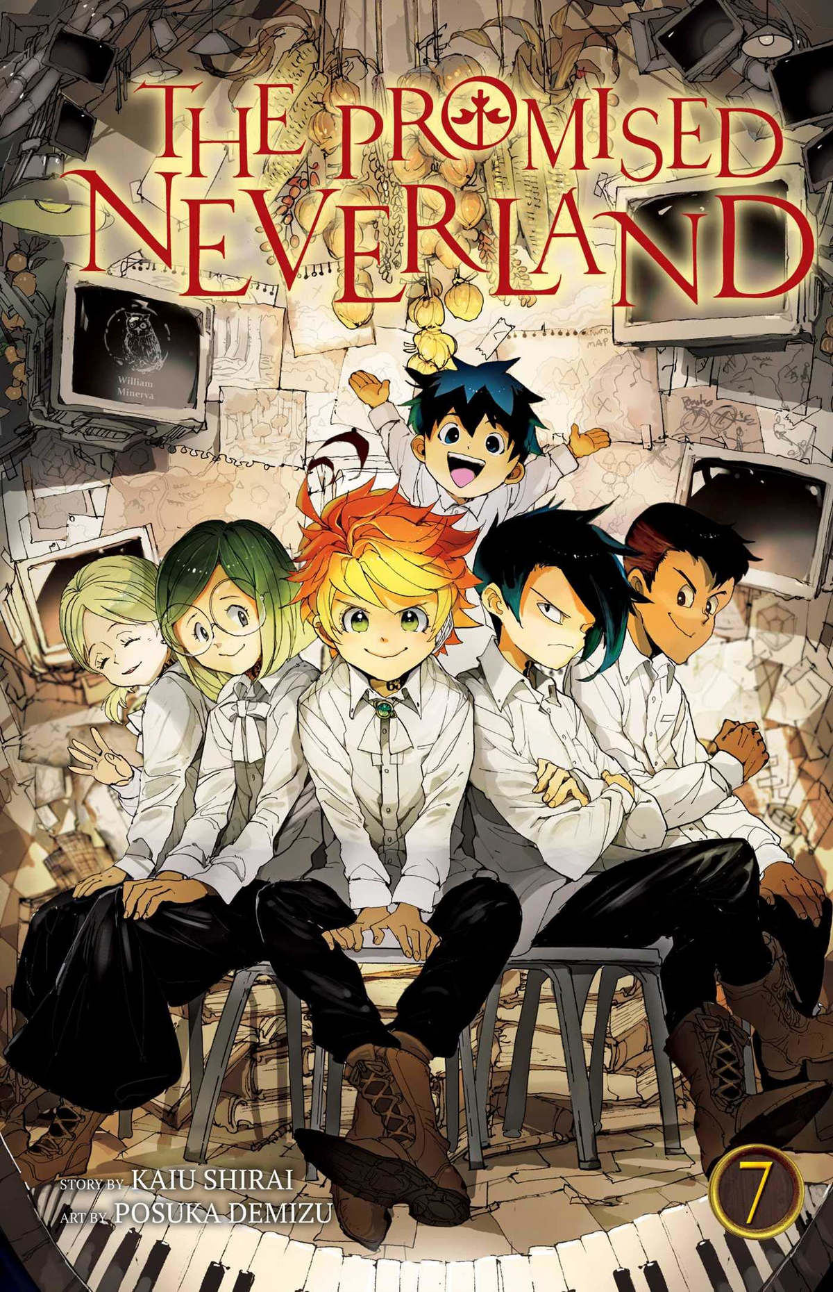 The Promised Neverland on X: The Promised Neverland Vol. 15 Cover   / X