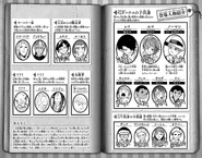 Volume 13 Character Page