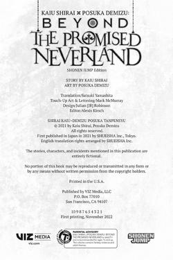Kaiu Shirai x Posuka Demizu: Beyond The Promised Neverland
