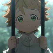 Emma at the gate.