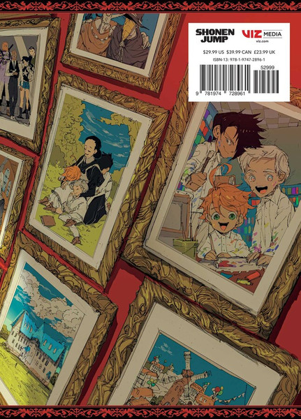 The Promised Neverland on X: The Promised Neverland Fanbook: Character  profiles and design sheets  / X