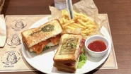 Minerva's BLT Sandwich & Salmon Cream Cheese
