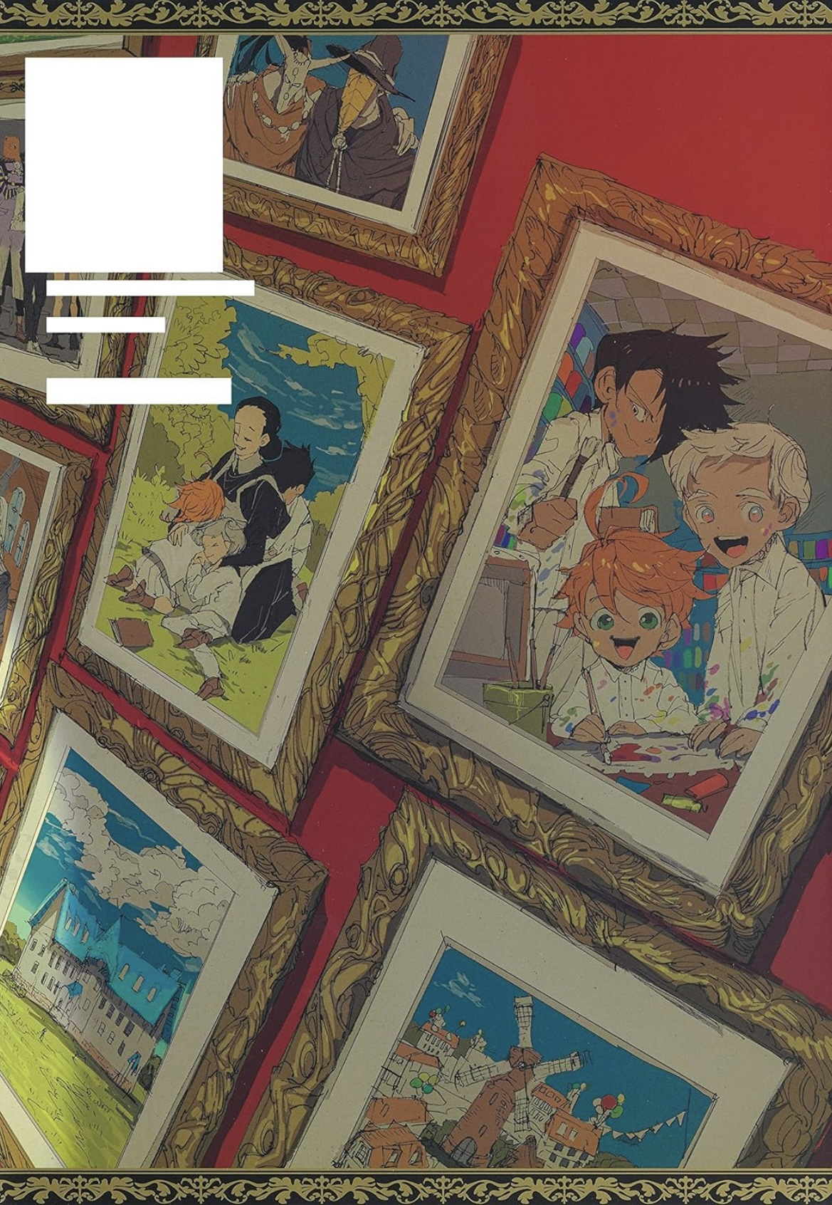 The Promised Neverland Art Book Illustrations Collection Anime Manga Japan  USED