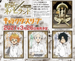 The Promised Neverland Art Nouveau Series IC Card Sticker Vol.2