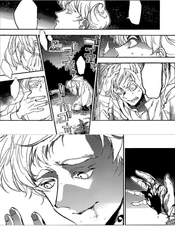 Norman coughed out blood.