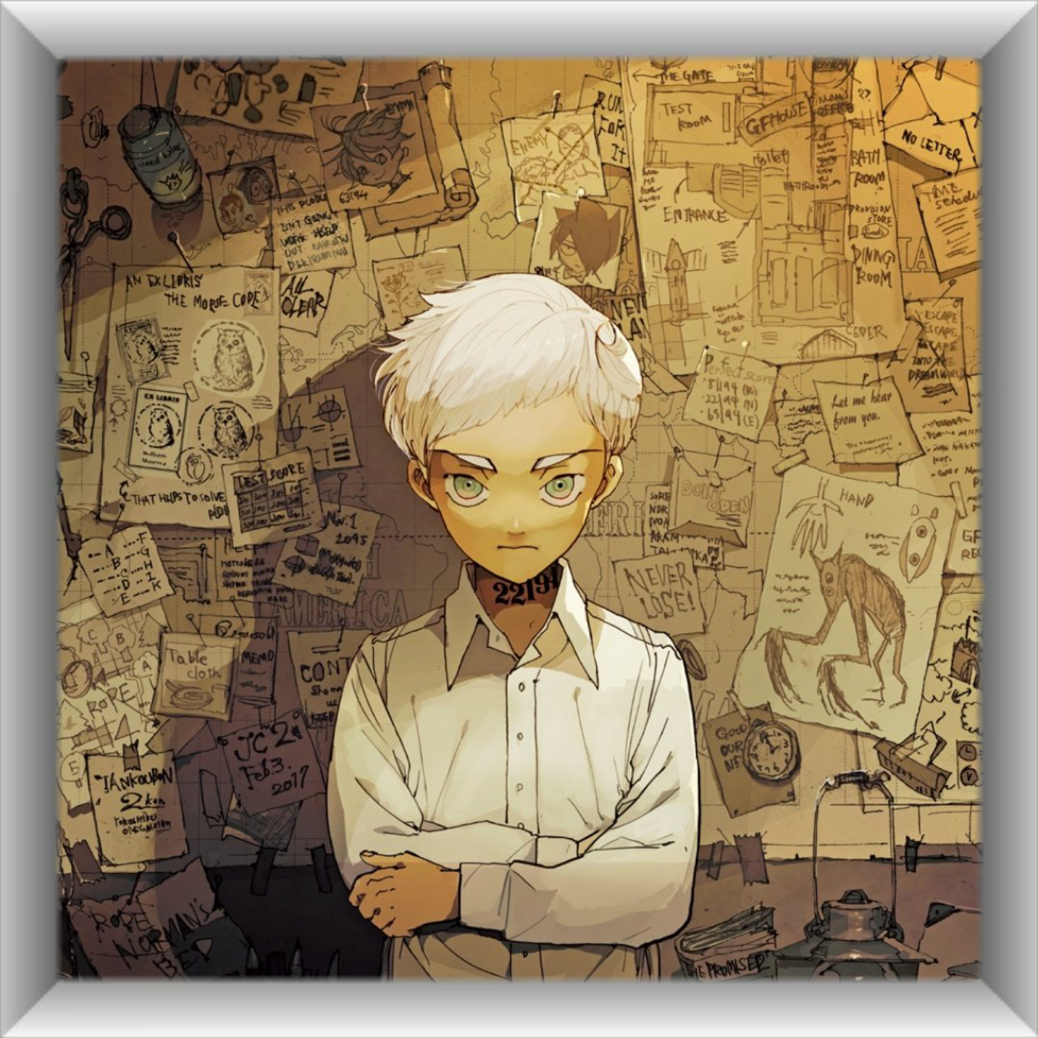 100+] The Promised Neverland Norman Wallpapers