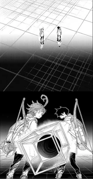 The cube and the hole.