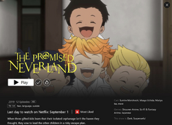 Yakusoku no Neverland (The Promised Neverland) Season 1 Anime