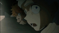 Emma and Norman upon discovering the truth.
