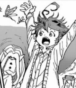 The Promised Neverland Nova arte apresenta o visual de Mujika no