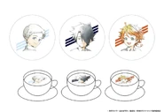 Norman, Ray, and Emma Latte Art