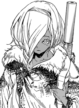 Ayshe in the manga