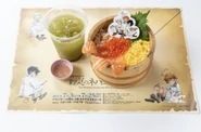 Exhibition food 30.png (840 KB) Salmon Roe Bowl with Brown Rice and Green Tea