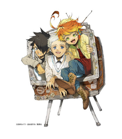 Ray and Norman! From The Promised Neverland Rafa - Illustrations ART street