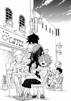 The Promised Neverland on X: The Promised Neverland Fanbook: Character  profiles and design sheets  / X