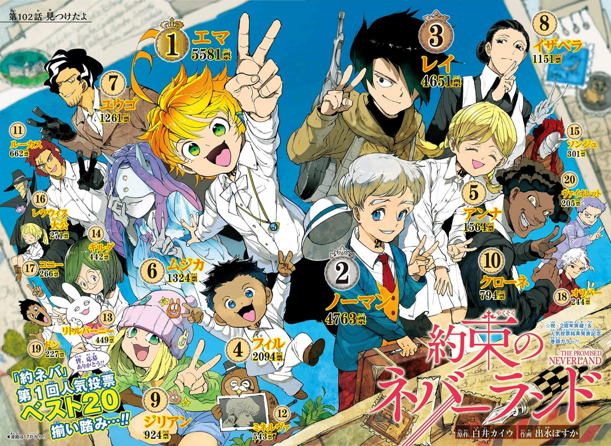 Volume 20, The Promised Neverland Wiki