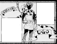 The book's main characters, Ugo and Marvine.