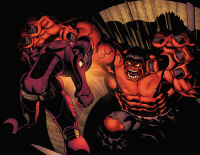 Red hulk vs iron man by xxnightblade08xx-d4h9qcs