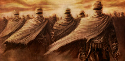 Desert sand ghosts picture image digital art