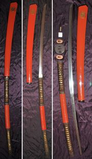 Antique shinto samurai nagamaki 1