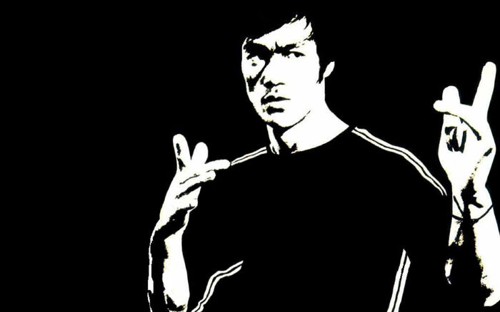 6470 bruce lee hd wallpapers black-white