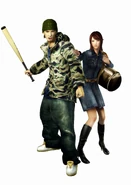 Takashi and Kyoka Atobe render.