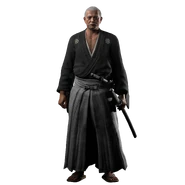 Full-body Like a Dragon: Ishin! render of "War-torn" Takechi