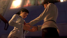 Park checks the shattered crystal spot from Haruka's hands.png