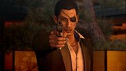 Majima Is Using A Weapon