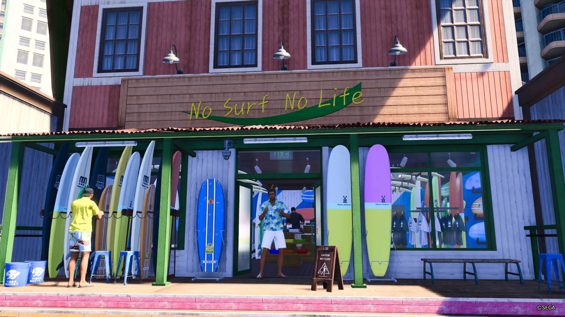 NO SURF NO LIFE  yuサーフボード クワトロ No Surf No Life | Yakuza Wiki | Fandom