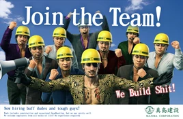 Majima Construction Ad