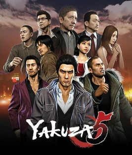 Yakuza 5 Remastered - Cover - PS4 WW