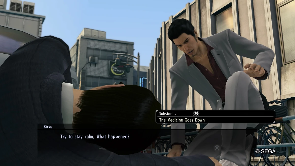 The Medicine Goes Down Yakuza Wiki Fandom