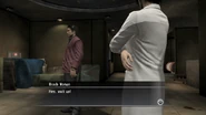 Hasegawa calling out to Akiyama