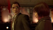 Makoto answers that Majima is a keeper.