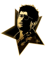 Tomizawa's hud portrait in his Hawaii attire.